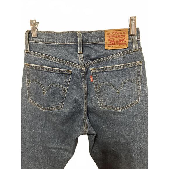 Levi's 501 Skinny Women's High Rise Straight Leg Jeans - Picture 7 of 7